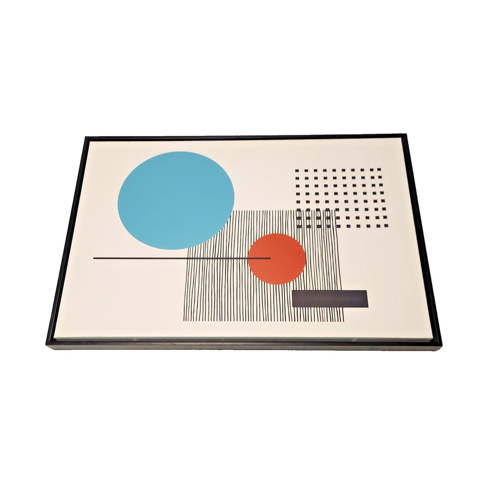 Abstract Bohemian Urban Geometric Pattern Framed Canvas SIGNWIN Art Print 16x24"